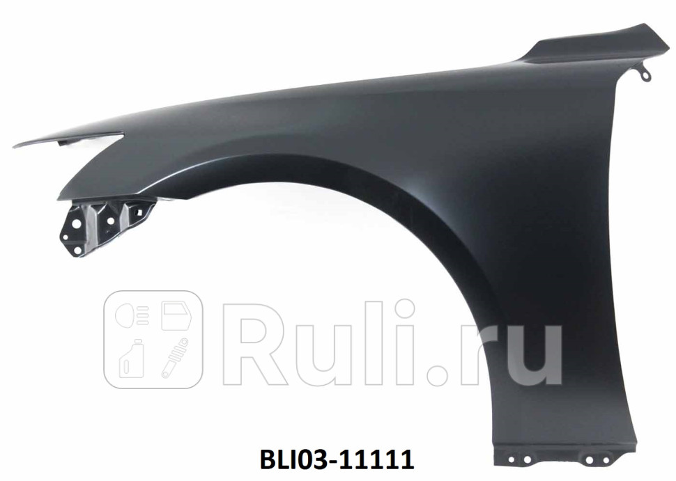 Крыло переднее левое для Lexus IS 250 2013-2016 CrossOcean LS42012L 10120₽