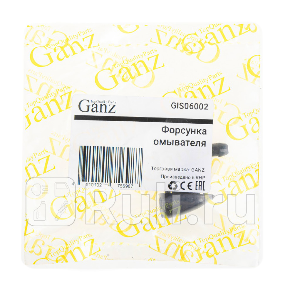 Форсунка омывателя GANZ GIS06002 270₽