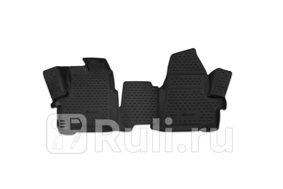 3d коврики в салон 2 шт для Ford Transit 7 2014-2015 Element NLC3D1660210k 2460₽