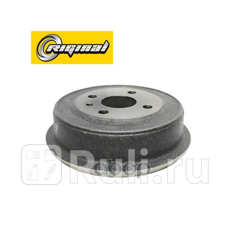 Барабан тормозной Daewoo Nexia Chevrolet Lanos ZAZ Sens Chance без ступицы Riginal Riginal RGDB4002 1660₽