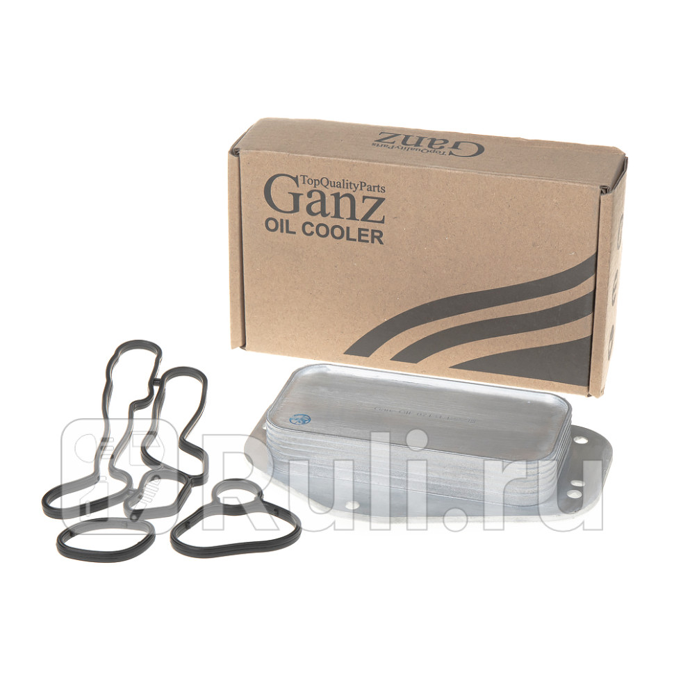 Радиатор масляный маслоохладитель с набором прокладок 3шт GANZ GIF07131 4490₽