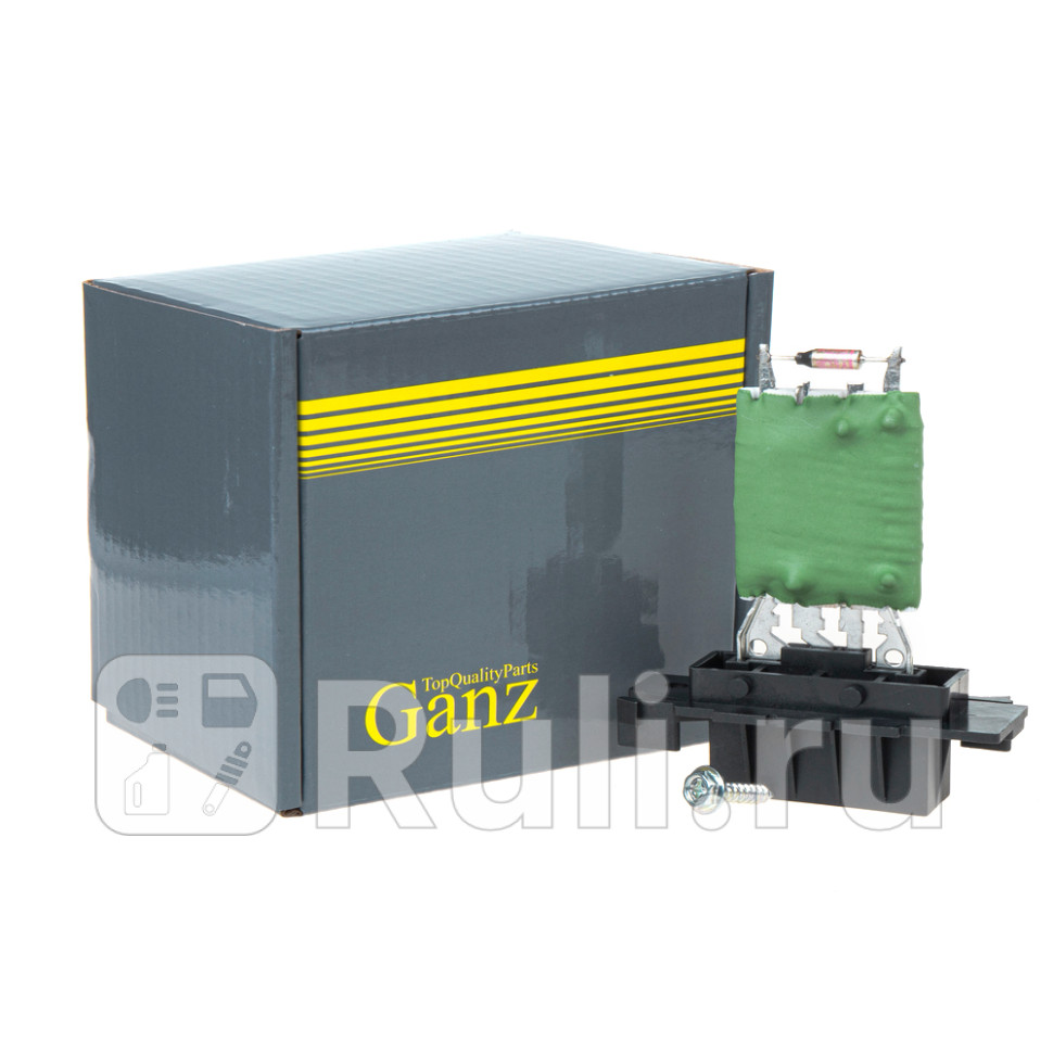 Резистор вентилятора отопителя салона GANZ GIF04021 1540₽