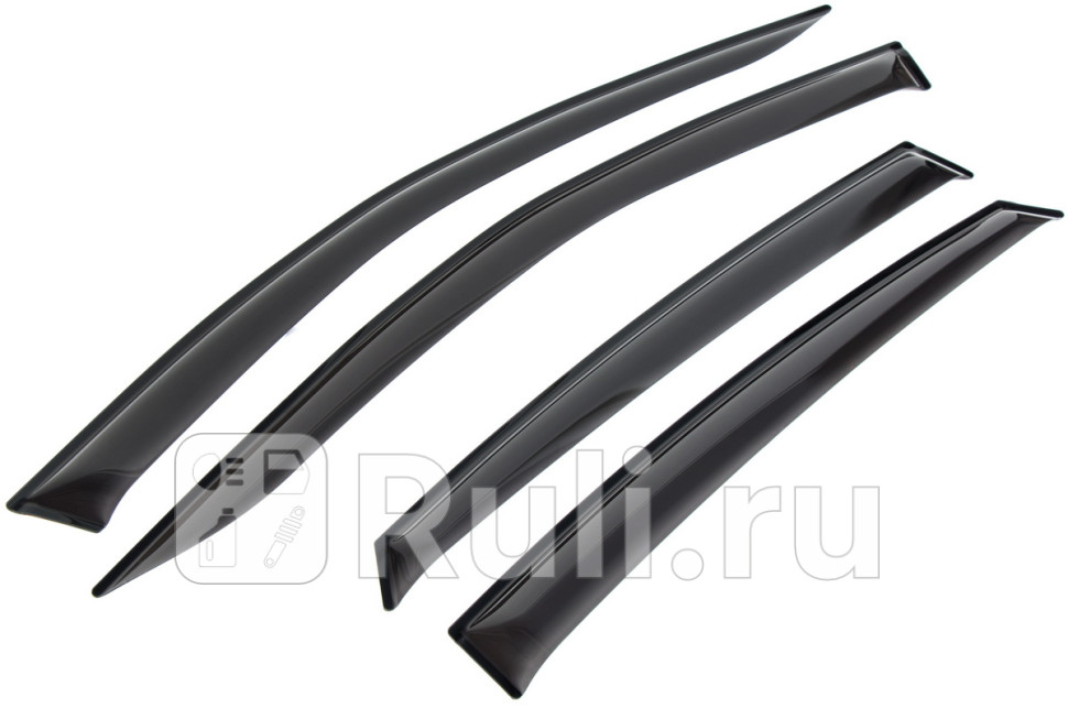 Дефлекторы окон 4 шт для Hyundai Sonata 8 2018-2020 RIVAL 32312002 1000₽