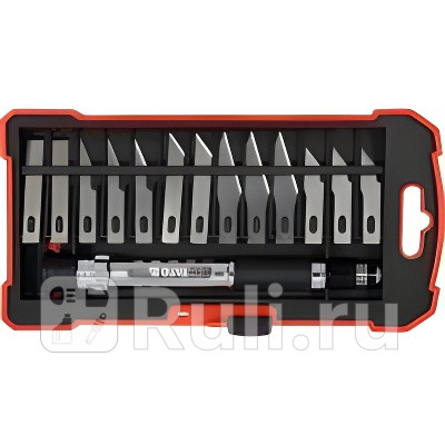 Нож комплект со сменными лезвиями 14пр YATO YT-75140 720₽