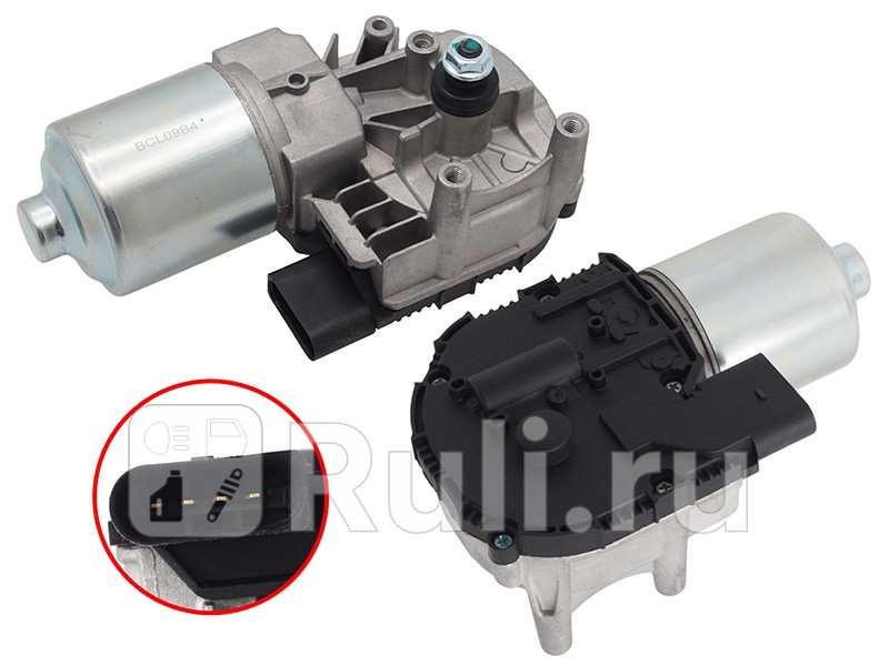 Мотор трапеции стеклоочистителя для Skoda Octavia A5 2004-2009 SAT ST-299-0012 8590₽