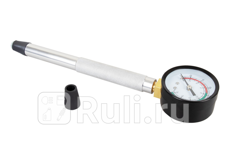 Компрессометр Kraft 16 Атм прижимной удлиненный Г-ль двс406 дв16V KRAFT KT 831010 1550₽