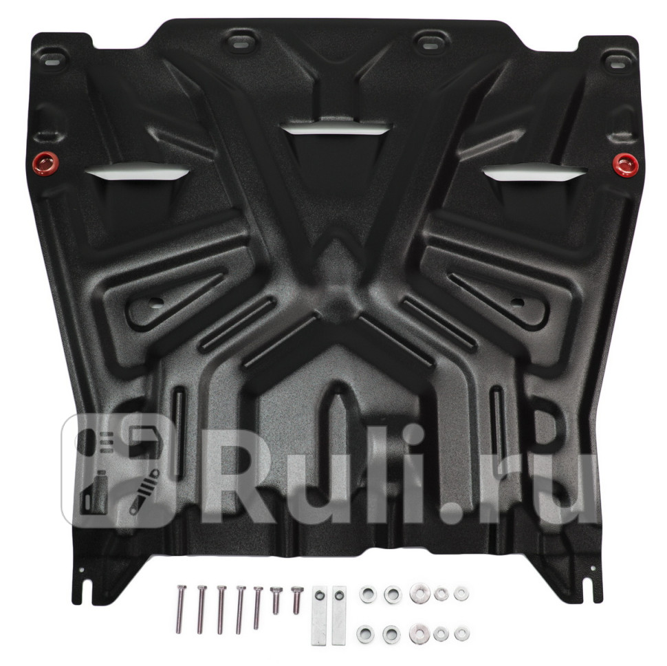 Защита поддона двигателя кпп для Kia Optima 4 2016-2018 АвтоБроня 111028371 5310₽