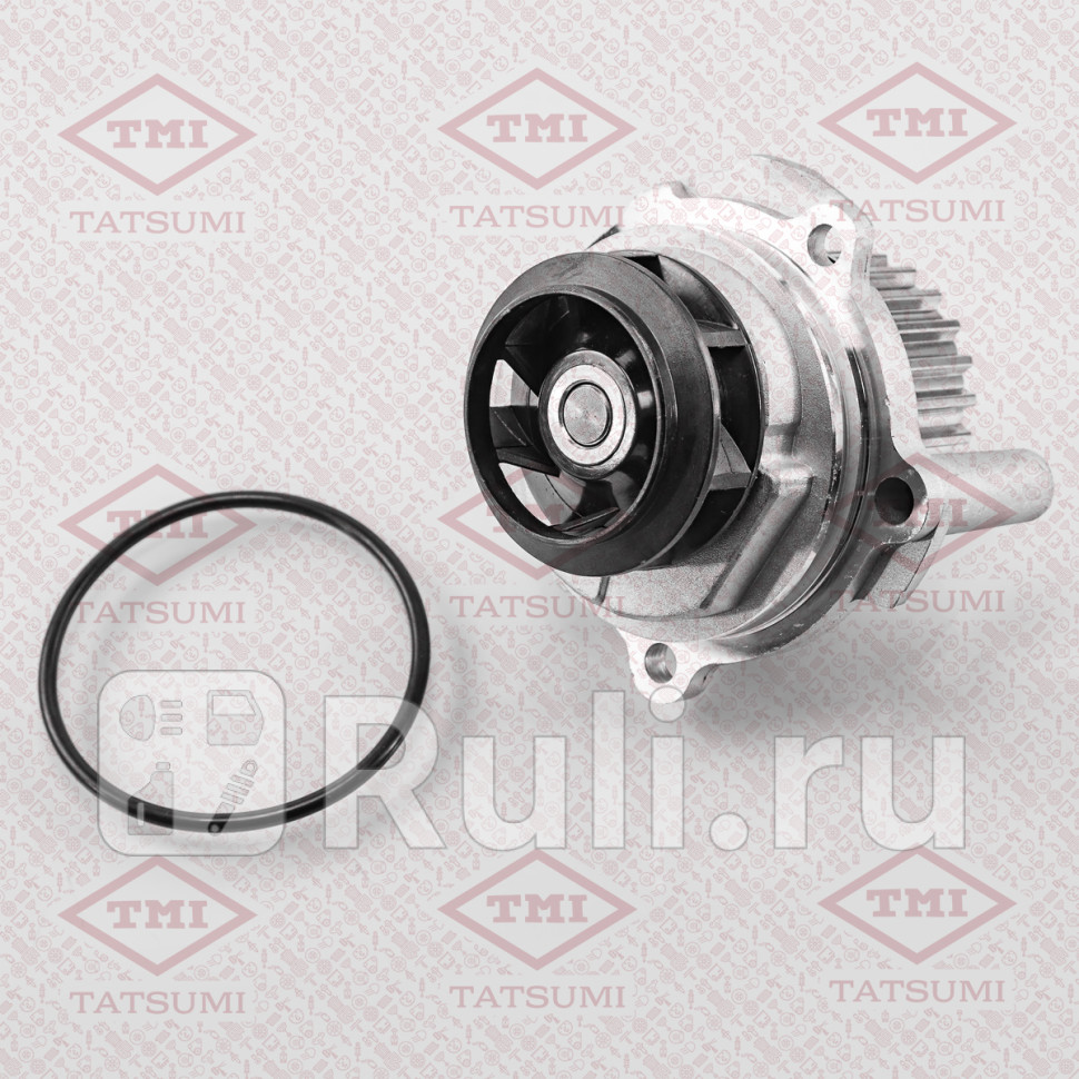 Насос водяной AUDI A3 A4 A6 00- SKODA Octavia 99- VW Bora Caddy Eos Golf Jetta New Beetle Passat Polo Touran 99- SEAT Altea Cordoba Exeo Ibiza Leo 2510₽