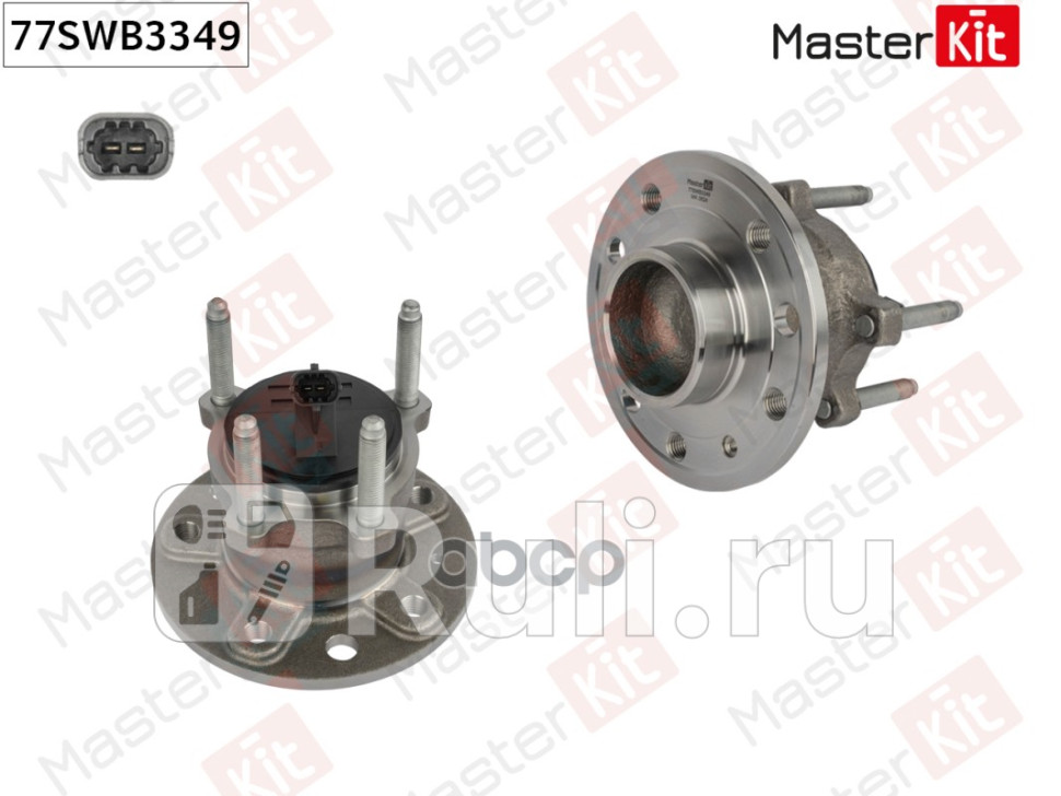 Ступица с подшипником OPEL VECTRA C 03- зад MASTERKIT 77SWB3349 6290₽