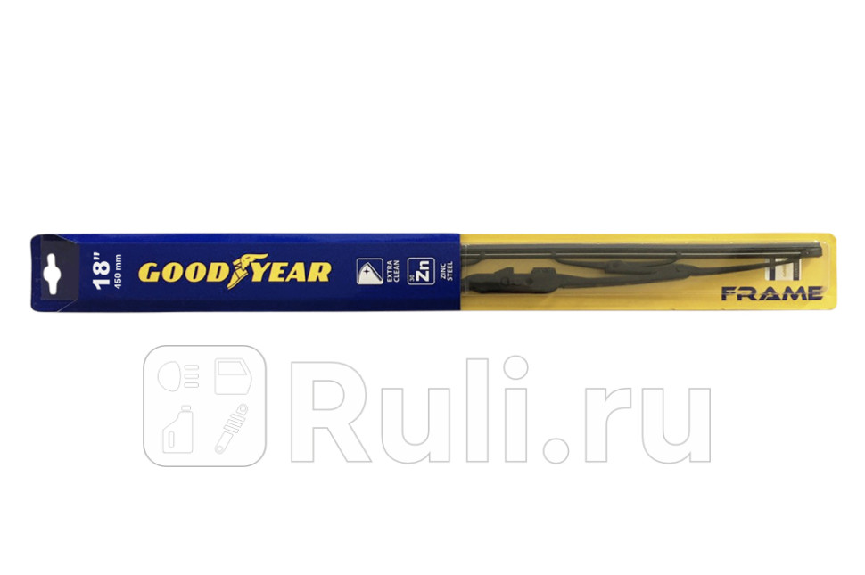 Щетка стеклоочистителя каркасная GoodYear 18450 мм Frame GoodYear GY000318 830₽