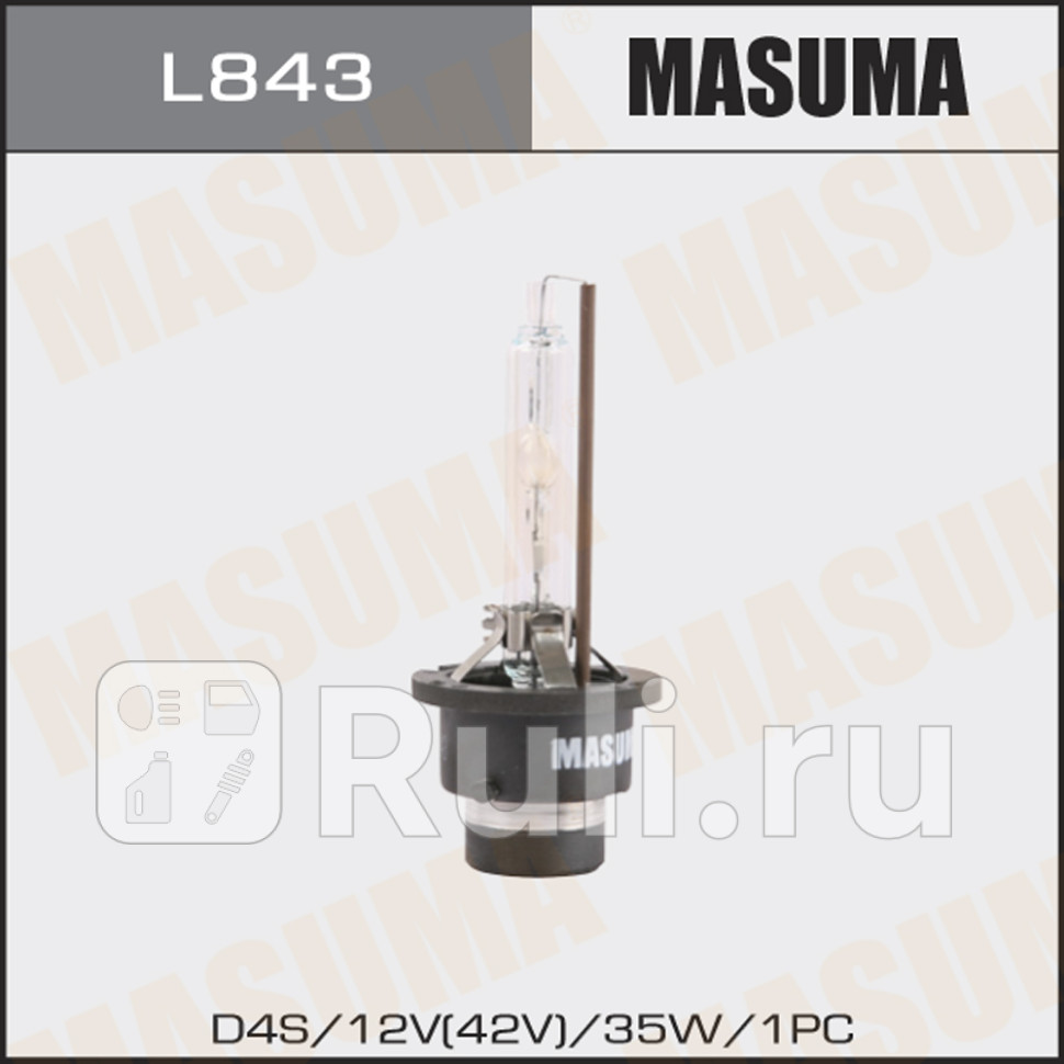 Лампа D4S 5000K ксеноновый свет 1 шт Masuma White Grade MASUMA L843 1570₽