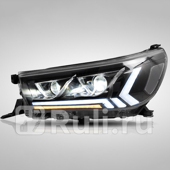 Тюнинг-фары (комплект) для Toyota Hilux (2015-2019) VLAND CS-HL-000677
