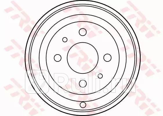 Барабан тормозной DB4201 TRW DB4201 2700₽