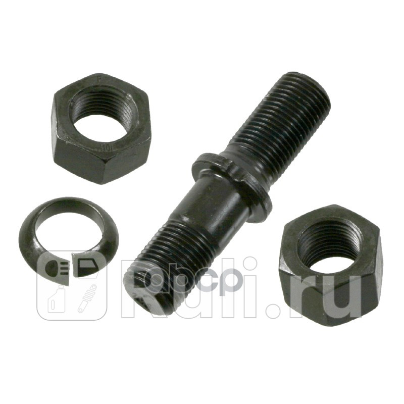 шпилька колесная в сборе M22x2-M22x2 1004946 -109 BPW Febi 04233 0₽