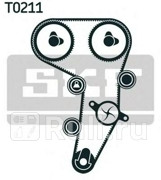 Ремень грм 141 зуб30mm 3 ролика SKF VKMA01255 17940₽