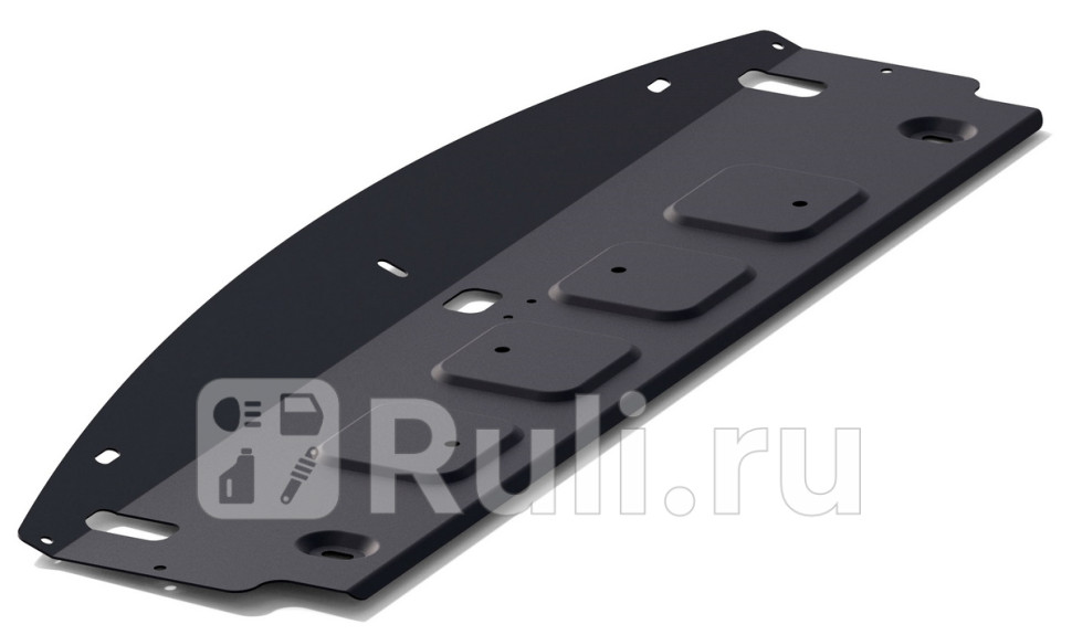 Защита радиатора для Haval H8 2014-2020 АвтоБроня 111094121 4800₽