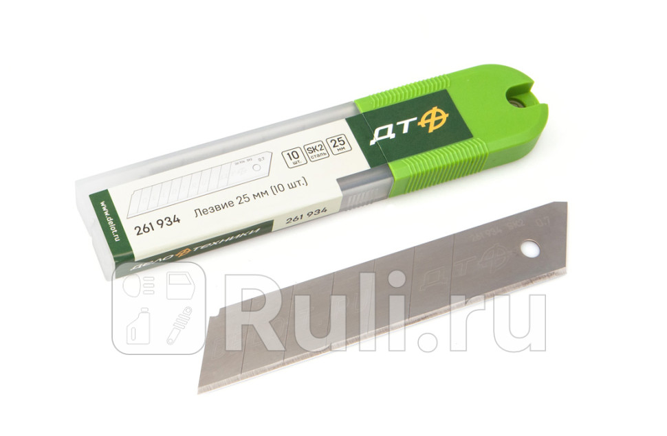 Лезвие 25 мм 10 шт в упаковке Дело Техники 261934 510₽