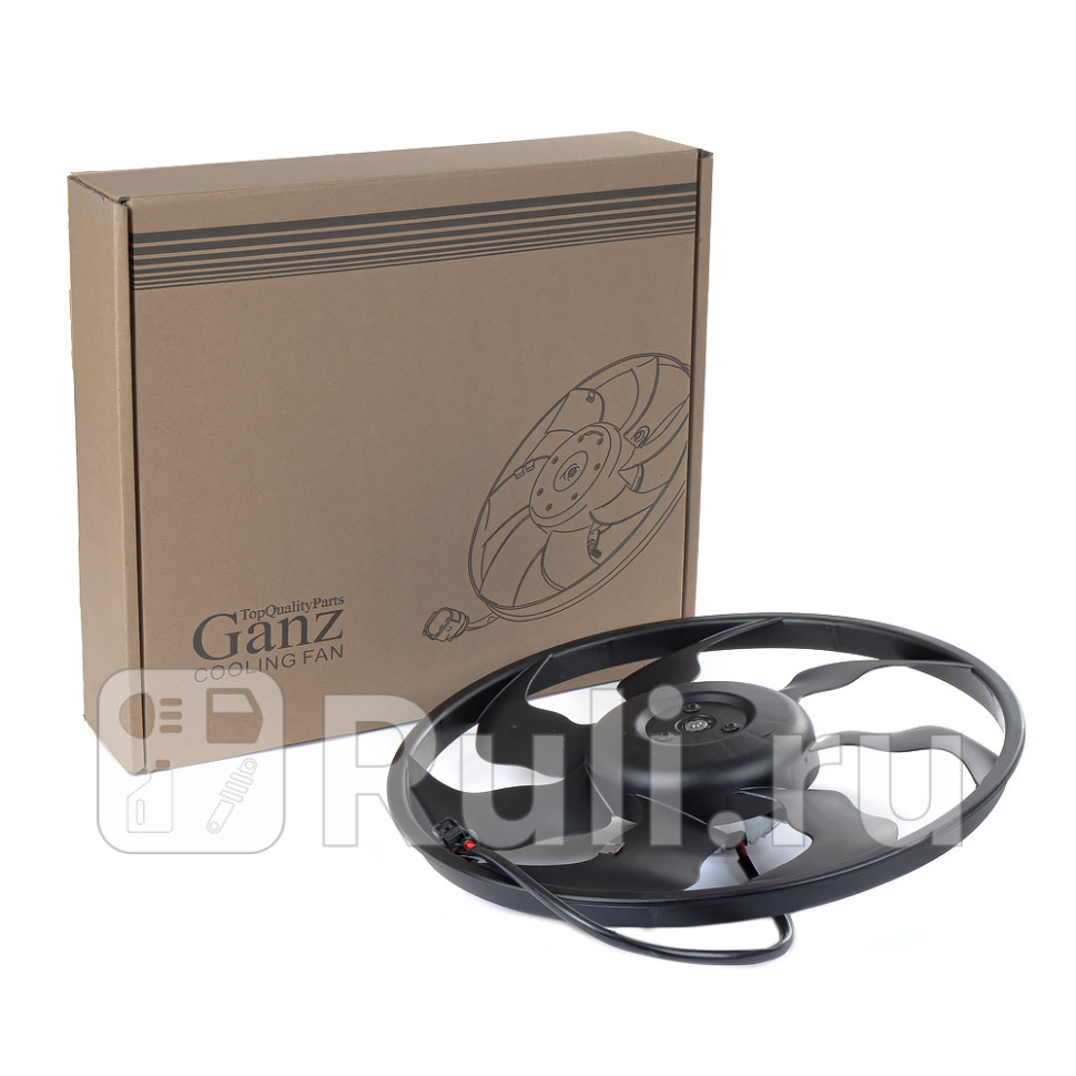 Вентилятор радиатора основного без кожуха GANZ GIC06233 6450₽