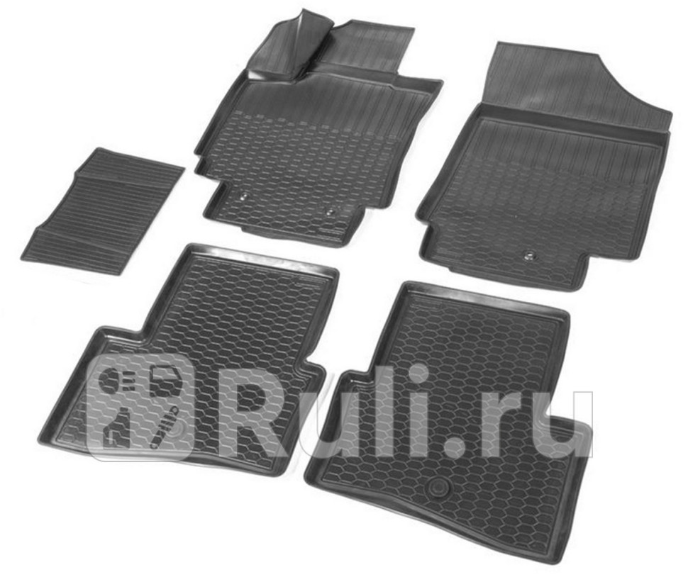 Коврики в салон 5 шт для Hyundai Creta 1 2016-2020 RIVAL 12310001 1850₽