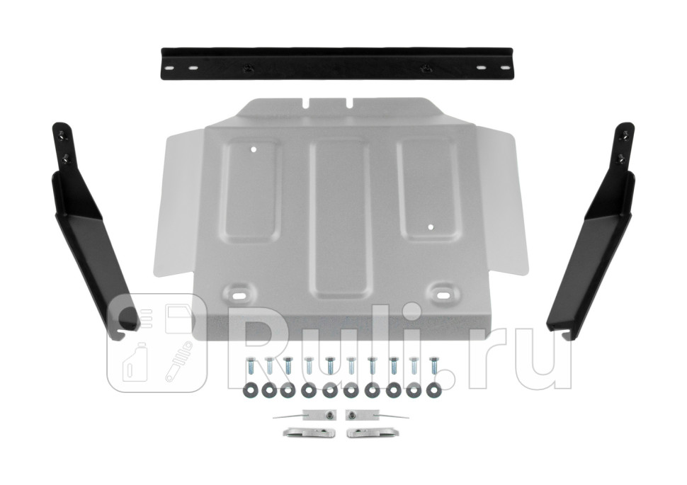 Защита раздаточной коробки комплект крепежа для JAC T9 2024-2024 RIVAL 33392191 8350₽