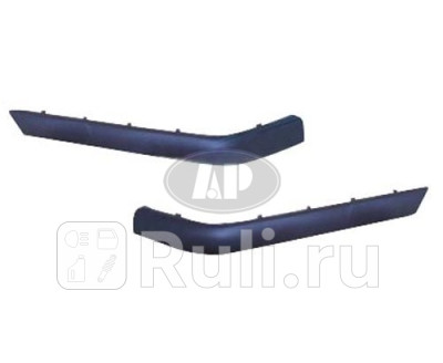 Молдинг заднего бампера левый для Volkswagen Passat B5 1996-2001 Forward VWPAS97-660-L 1210₽