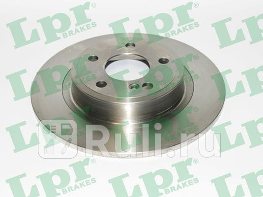 Диск тормозной mercedes a w176b w246gla x156 задний d 295мм LPR M2093P 0₽