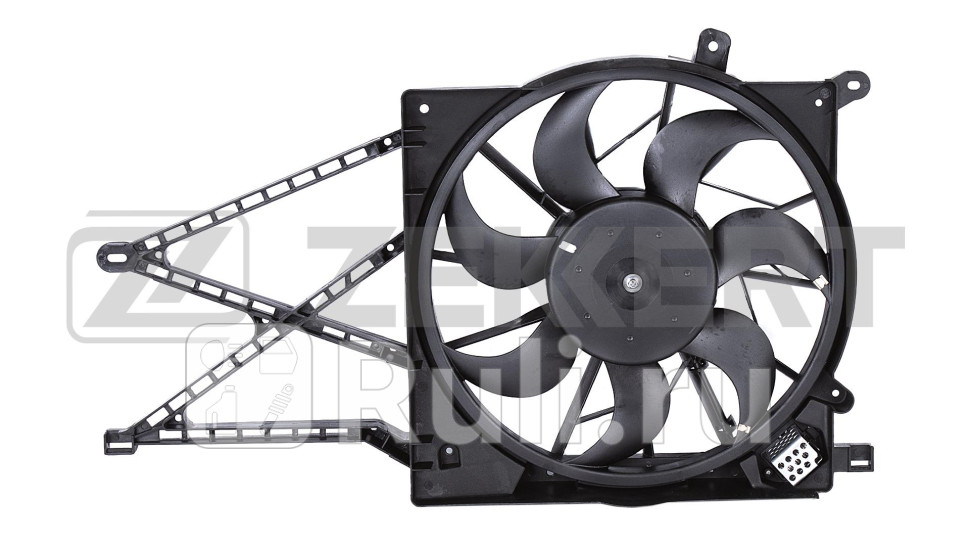 Вентилятор радиатора с кожухом Opel Astra H 04- Zafira B 05- Zekkert mk-7088 6320₽