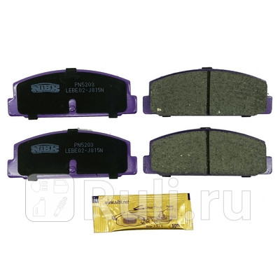 Колодки тормозные дисковые задние для Mazda 6 GH 2007-2013 NIBK PN5203 2450₽