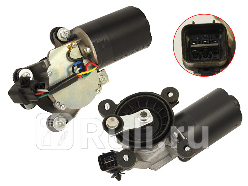 Мотор трапеции стеклоочистителя для Hyundai Accent ТагАЗ 2000-2011 SAT ST-98100-25000 3890₽