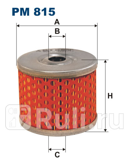 Фильтр топливный FILTRON PM815 0₽