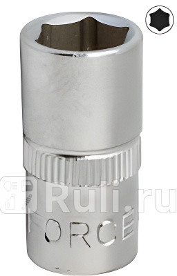 Головка 10мм 6-гранная 14DR короткая FORCE 52510 140₽