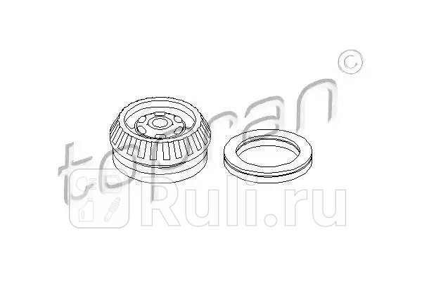 Опора амортизатора подшипник HANS PRIES 206 001 001 0₽