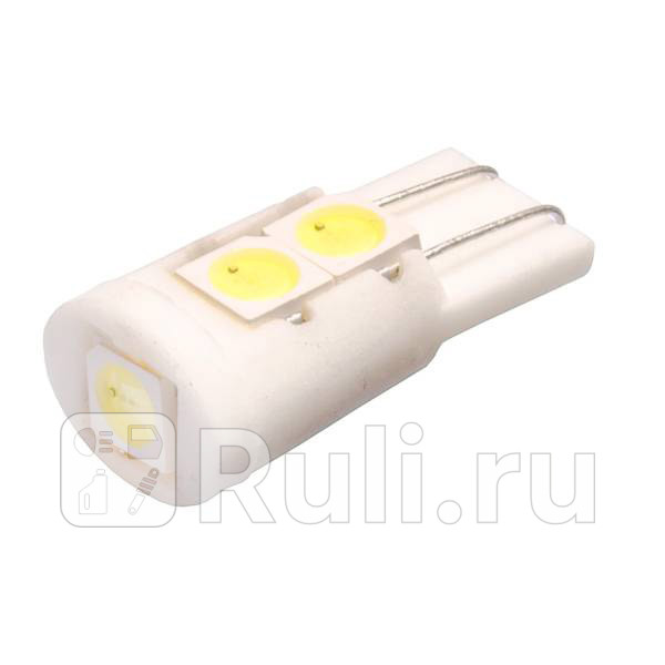 Светодиод 12 В 5 Вт без цоколя белый 5 SMD габариты повтповоротника фарфор 2 шт Skyway SKYWAY S08201122 140₽