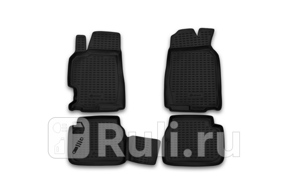 Коврики в салон 4 шт для Mazda 6 GG 2002-2008 Element NLC3302210 2260₽