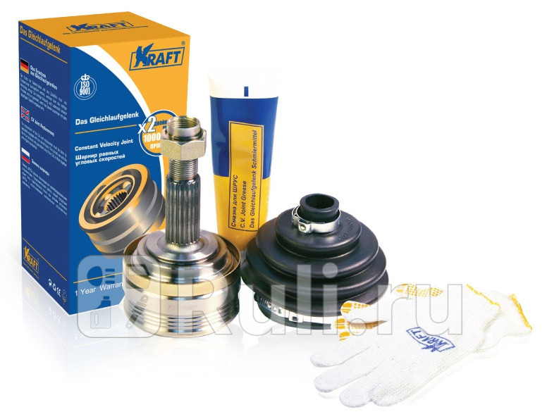 ШРУС ВАЗ 2108 наружный Kraft KRAFT KT 058867 1810₽