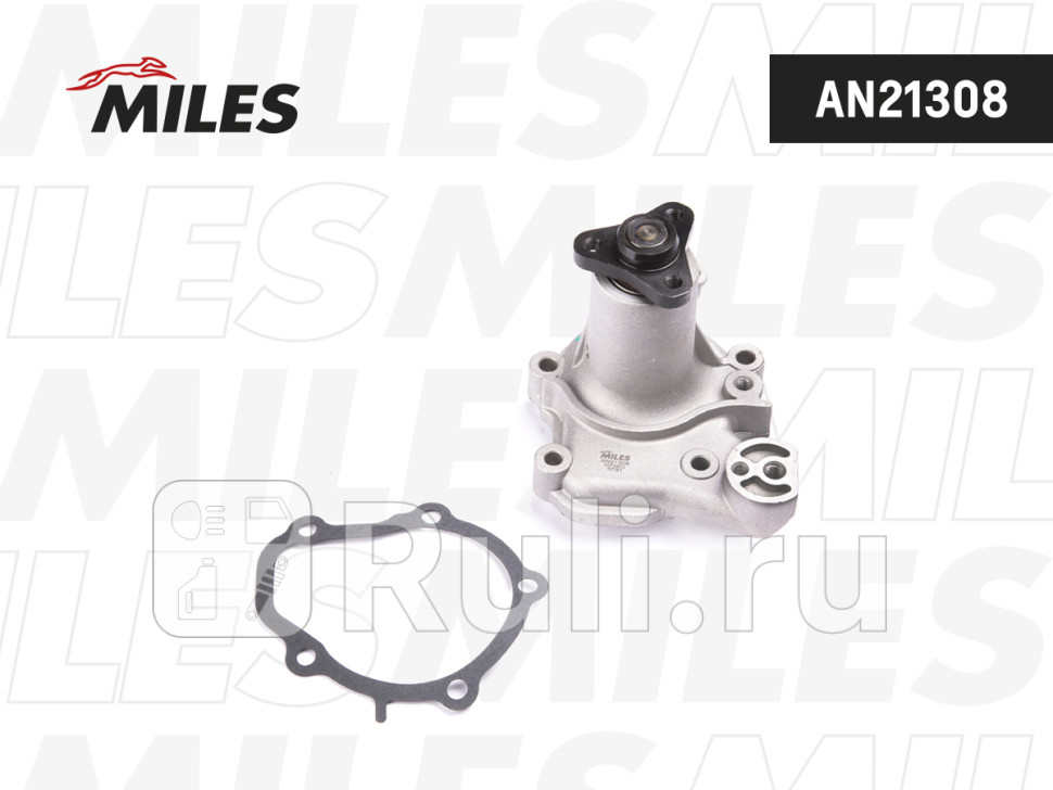 Насос водяной SUZUKI ALTO 11 02-08 AN21308 MILES AN21308 3090₽