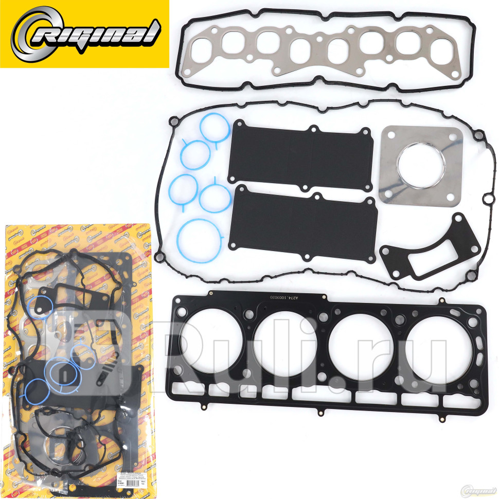 Прокладки двигателя Riginal УМЗ-А274 EvotechГБЦ 2- х слойнержсилметс полимером Premium Riginal RGA2743906022 5560₽