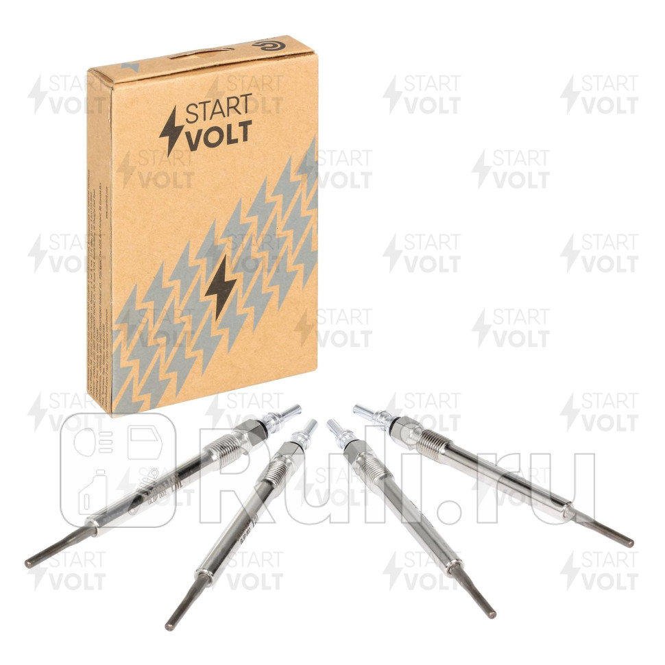 Свечи накаливания кмпл 4шт для а м VAG Tiguan 08- Transporter T6 15- 20TDI GLSP 501 STARTVOLT GLSP501 4100₽