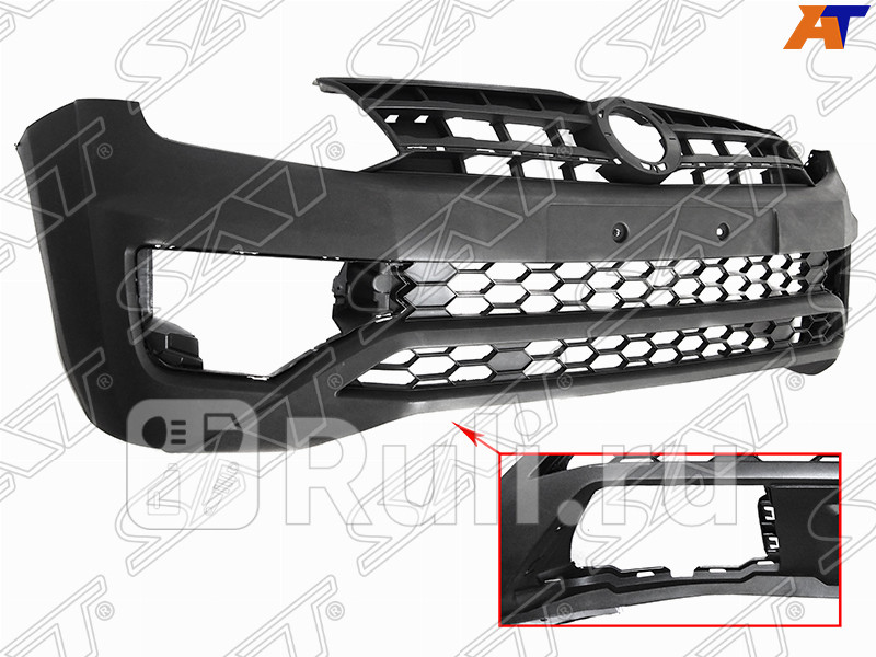 Бампер передний для Volkswagen Amarok 2016-2021 SAT ST-VWA1-000-A0 17940₽