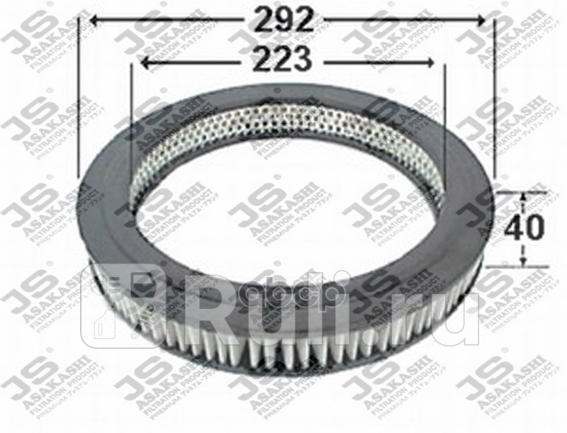 Фильтр воздушный JS Asakashi A138J 0₽