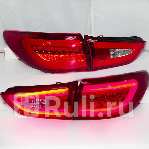 Тюнинг-фонари комплект в крыло и в крышку багажника для Mazda 6 GJ 2013- КИТАЙ CS-TL-000212 30040₽