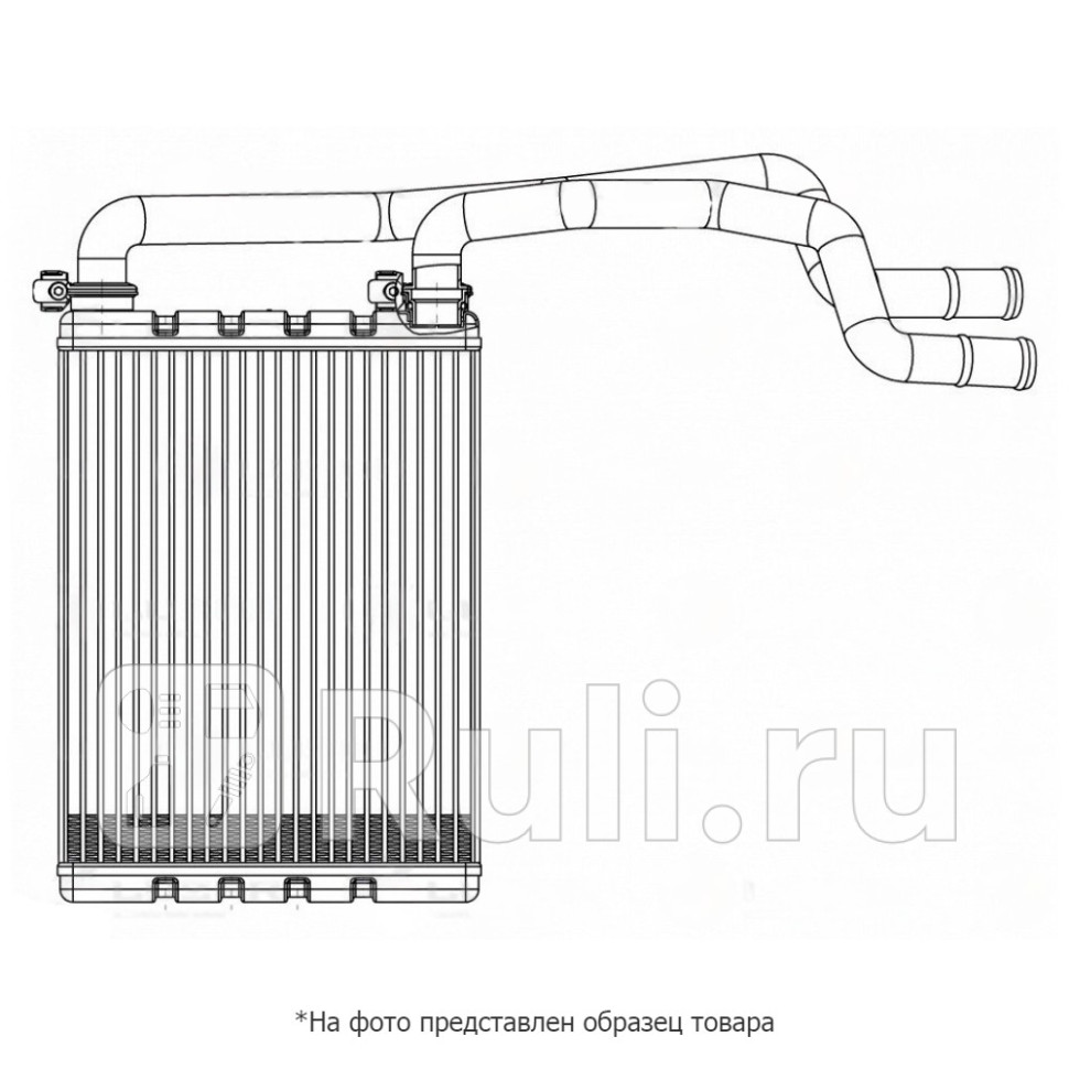 Радиатор печки MB W204 S204 07 ZENTPARTS Z19940 3150₽