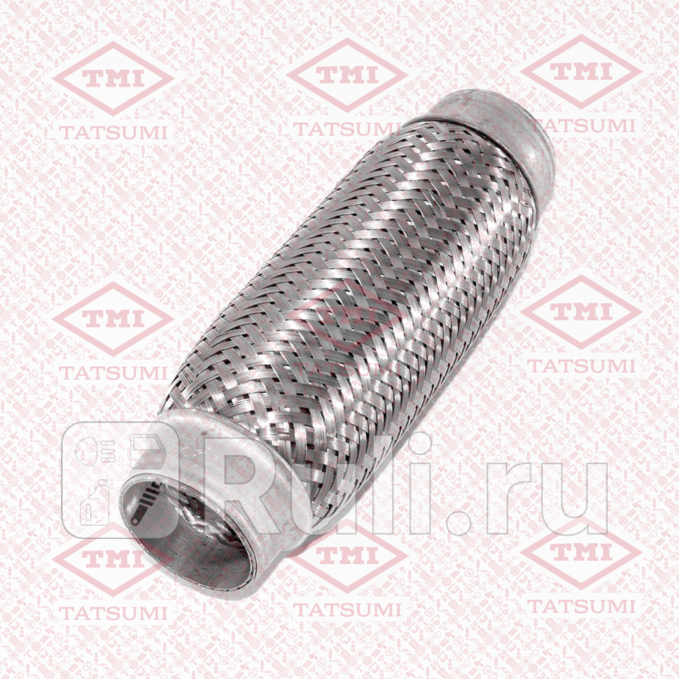 Труба гофрированная с внутренним плетением без патрубков 45X203 TATSUMI TKA1010 1130₽