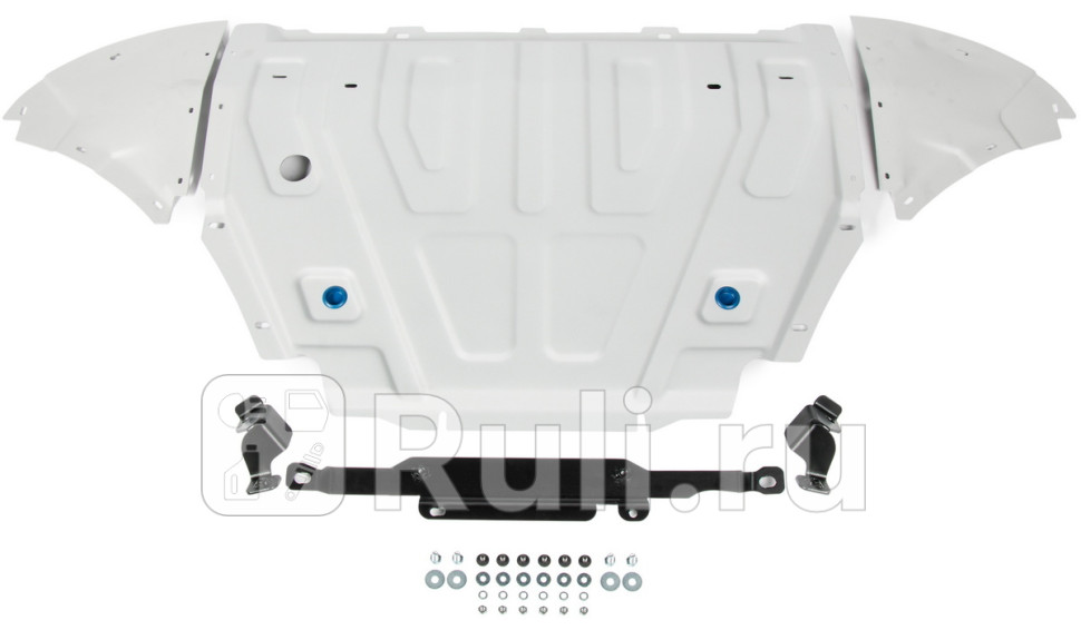 Защита поддона двигателя и радиатора для Volkswagen Touareg 3 2018-2020 RIVAL 33358701 24540₽