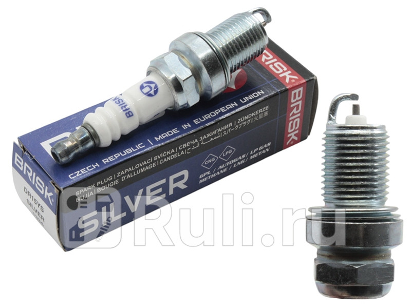 Свеча зажигания 1 шт для Peugeot 206 1998-2009 BRISK DR15YS 460₽