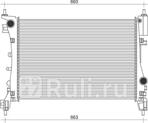 Радиатор охлаждение двигателя MAGNETI MARELLI 350213899000 7740₽