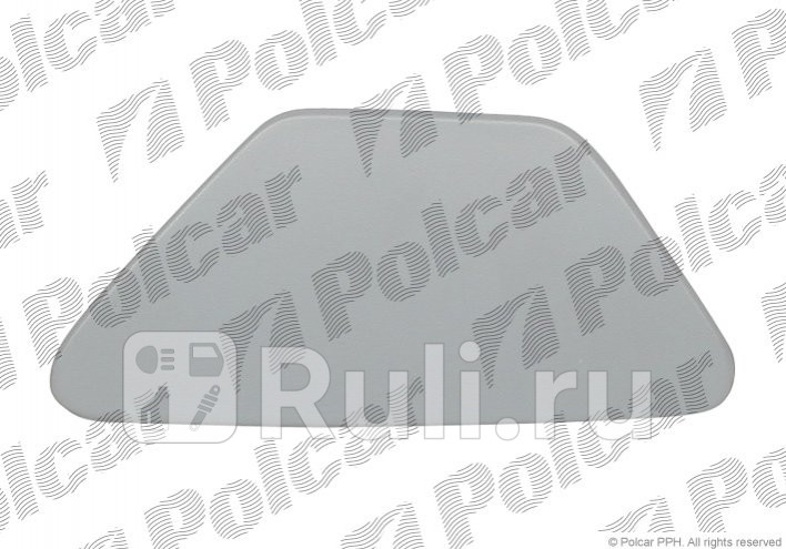 Крышка форсунки омывателя фары правая для BMW F10 2009-2017 Polcar 20190718 730₽