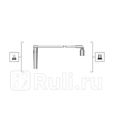 Провода высоковольтные ком-кт MAGNETI MARELLI 941319170006 2740₽