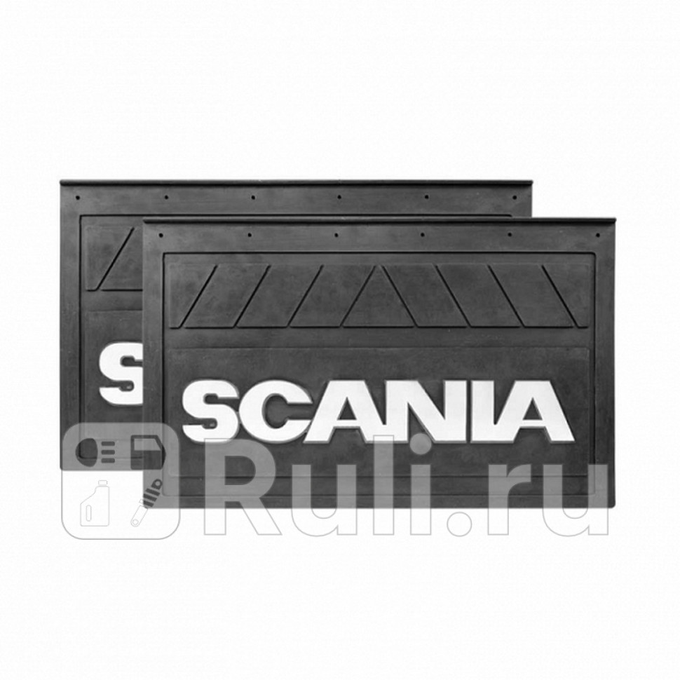 К-т брызговиков 2шт объемный текст 520x320mm scania MARSHALL M3150940 1740₽