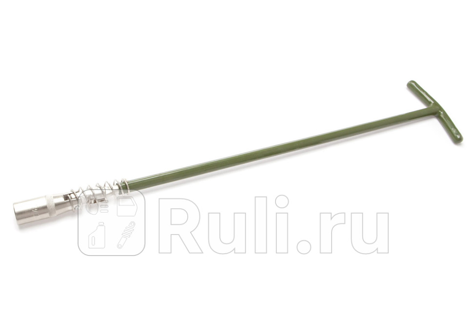 Ключ свечной карданный с резиновой вставкой 21х500мм Дело техники Дело Техники 547521 840₽